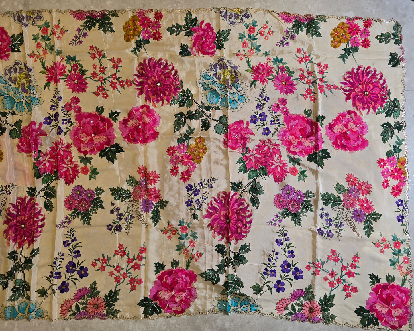 Pure Crepe Silk Saree