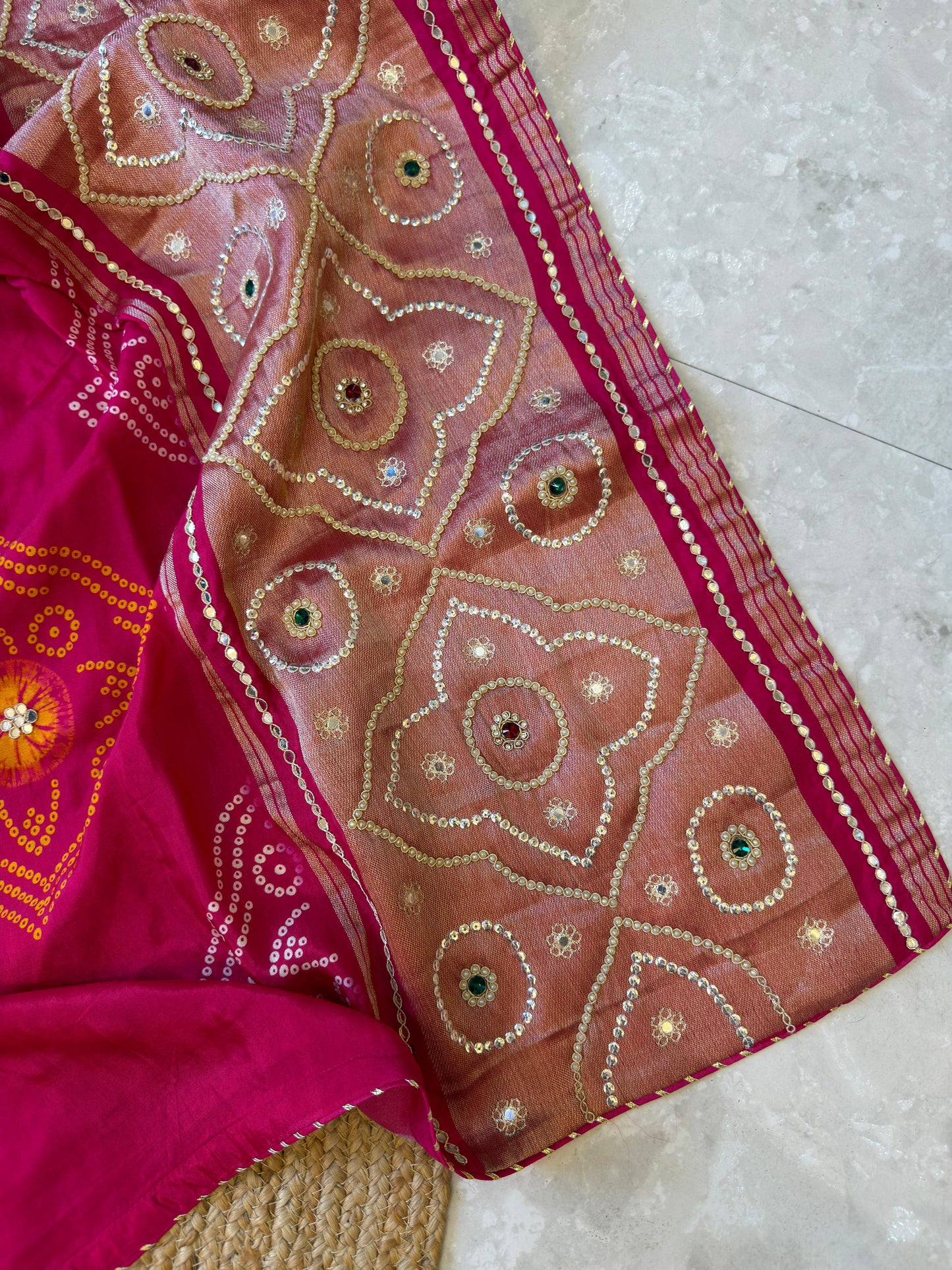 Bandhani Handwork