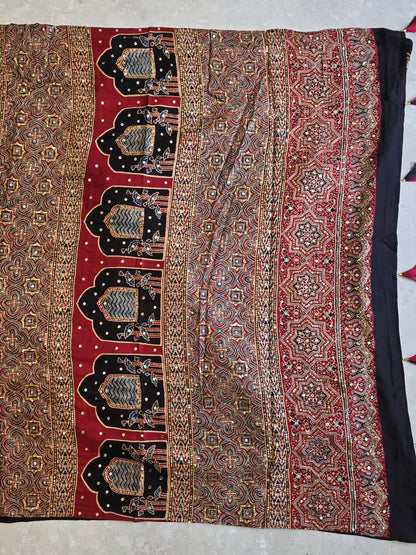 Ajarakh Saree