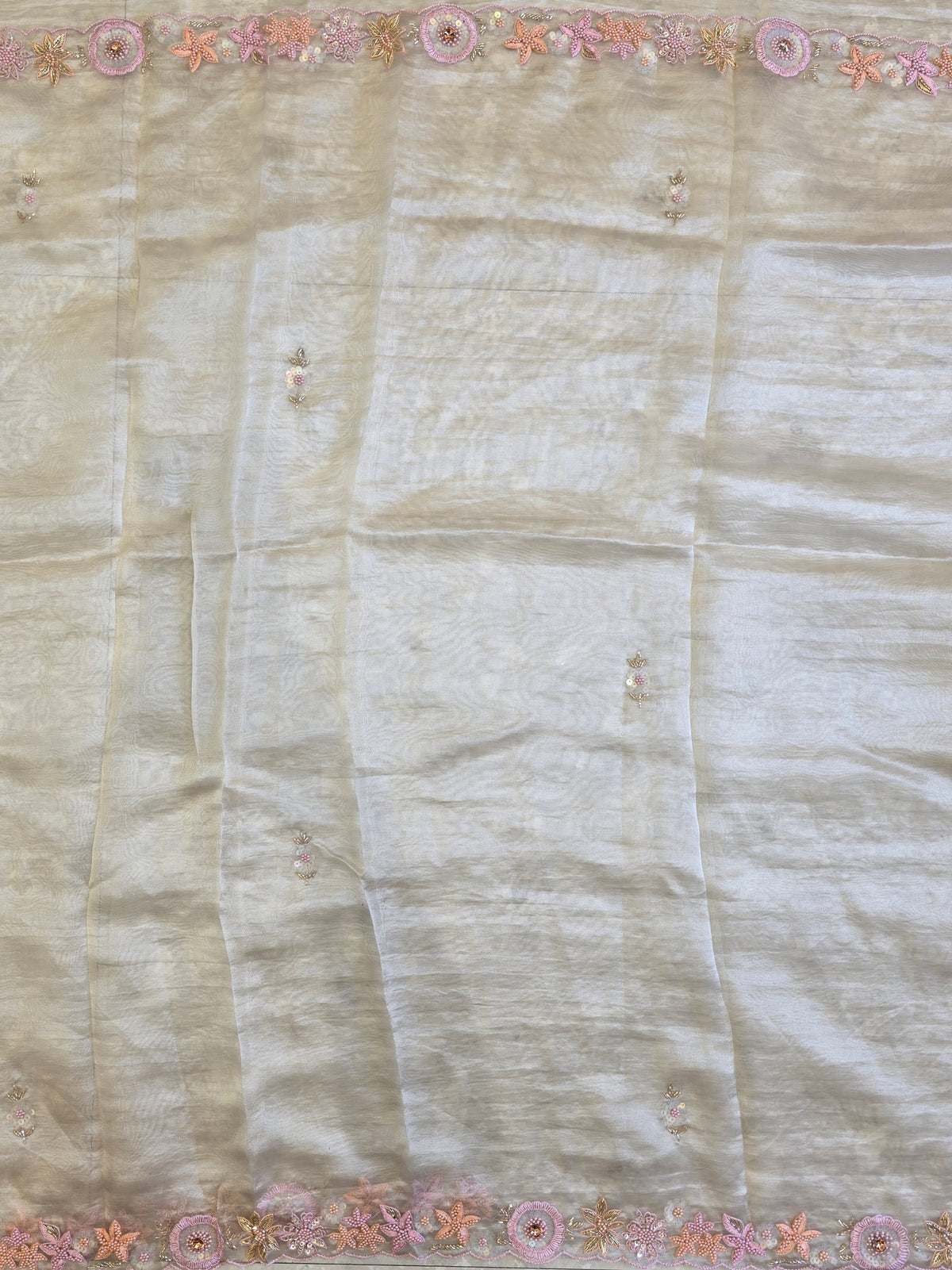 Tissue Saree For Sangeet And Carnival - 2