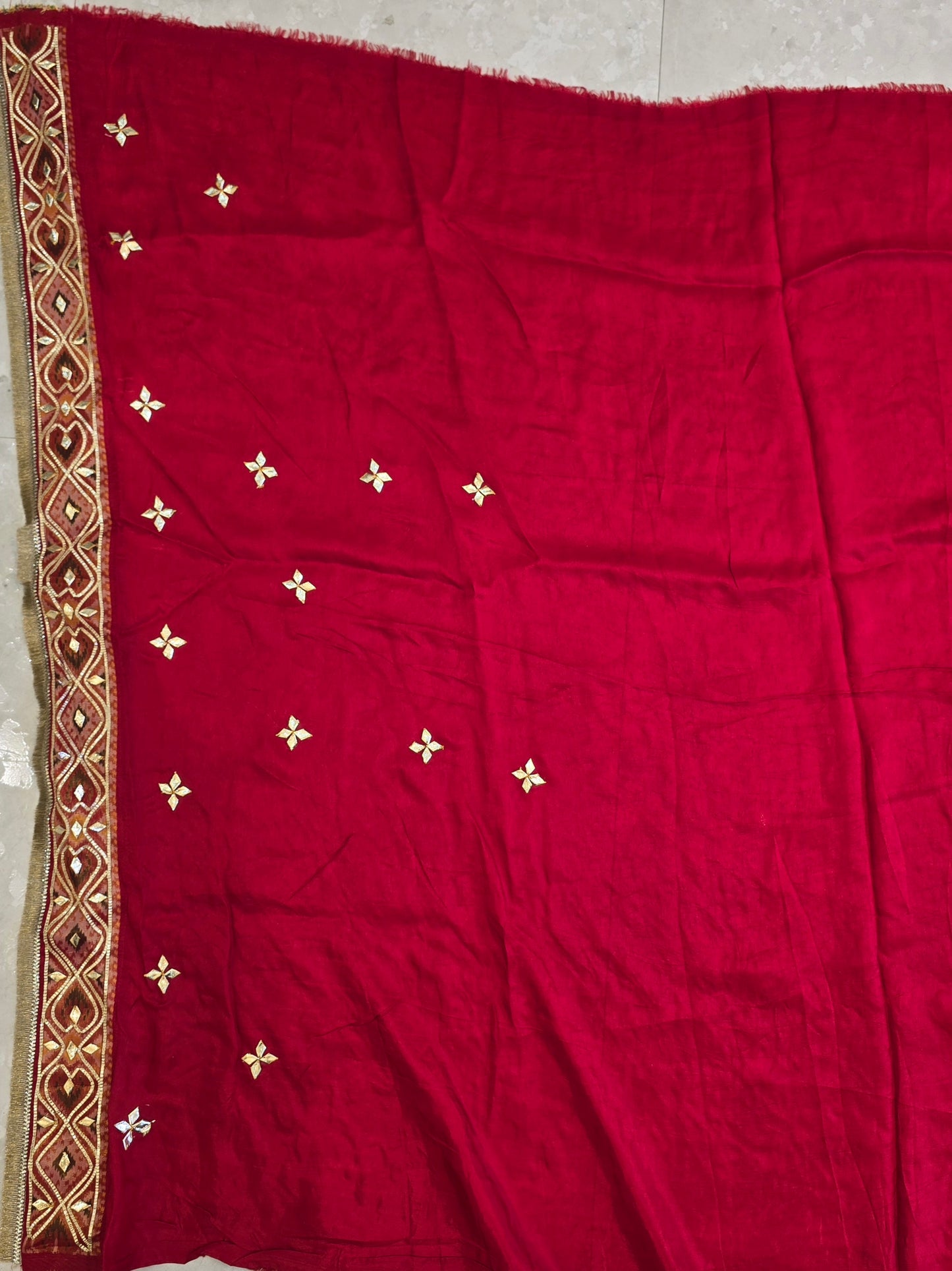 Patola x Charkhi Gota Saree