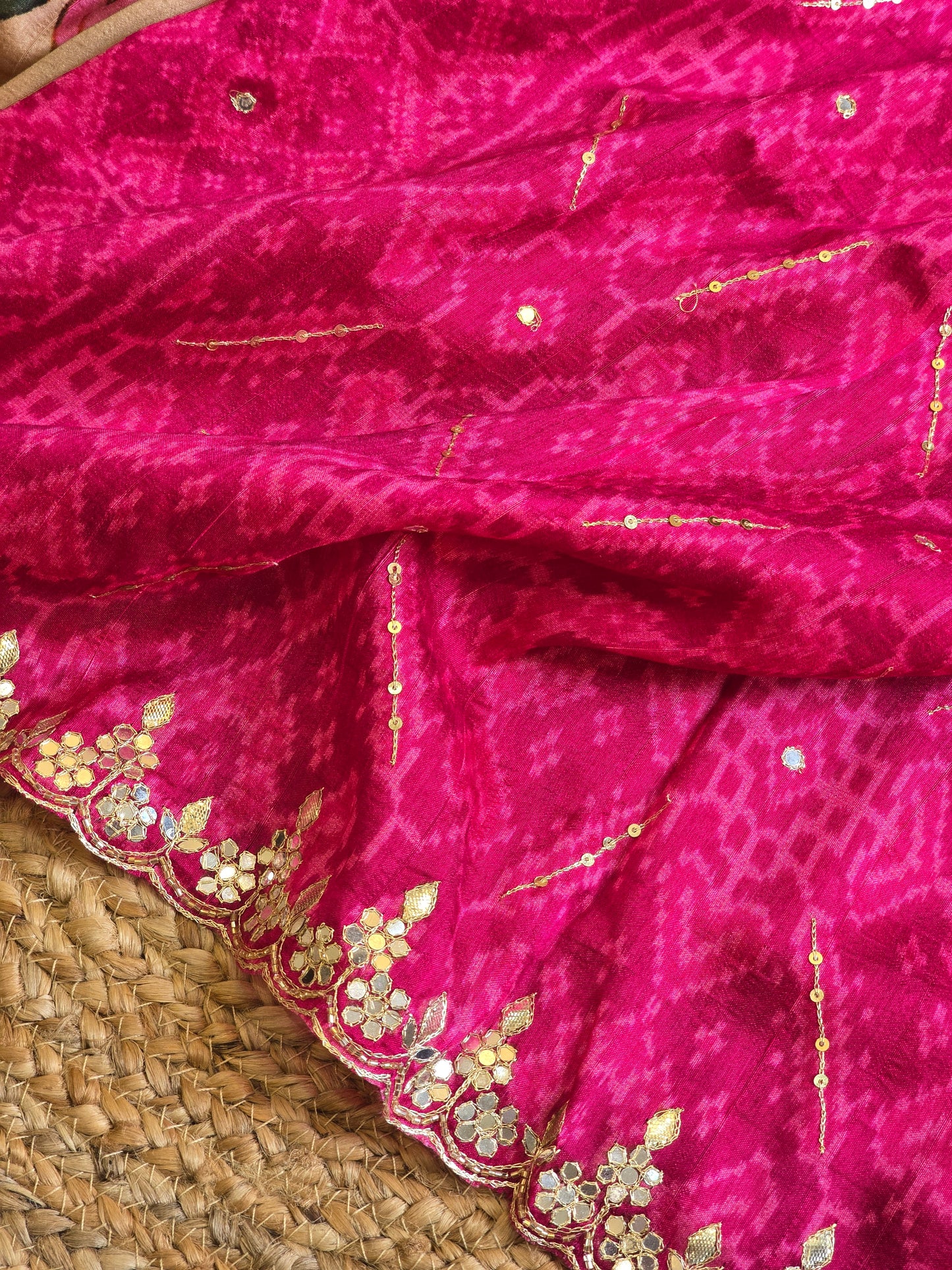 Kalamkaari x Patola Saree