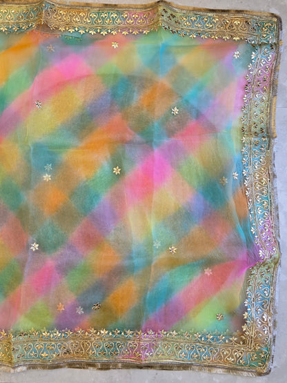 Multicolor Lehriya