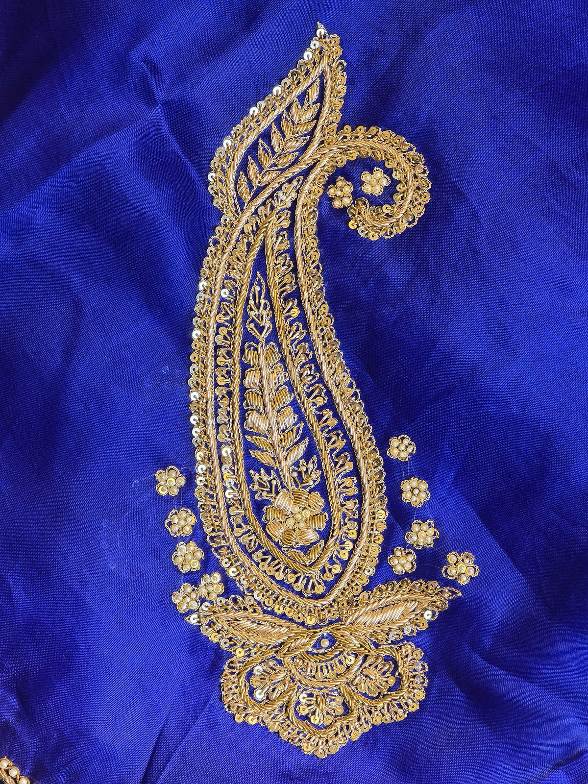 Pure Kora Silk Heavy Blouse Saree