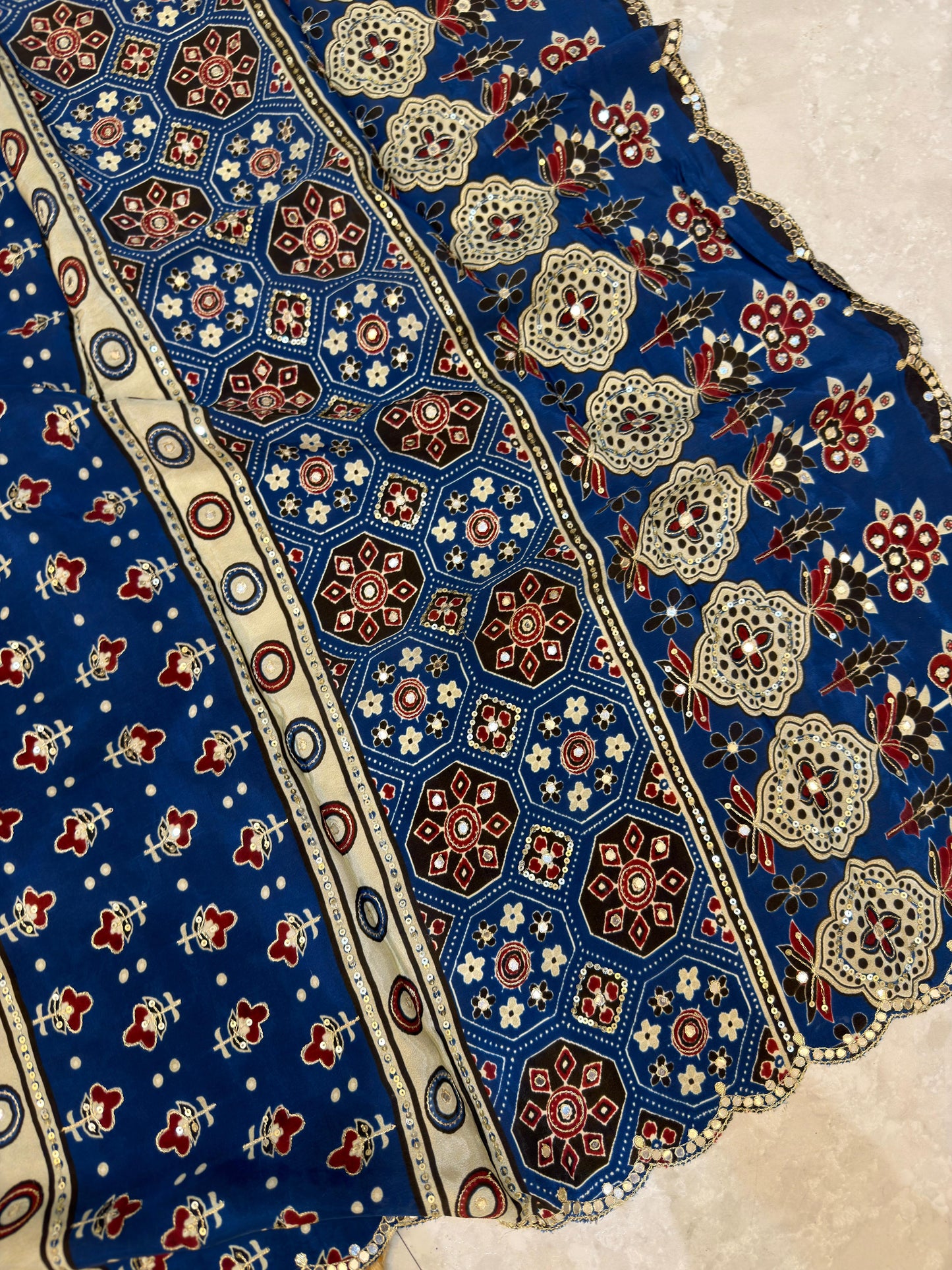 Ajarakh Saree