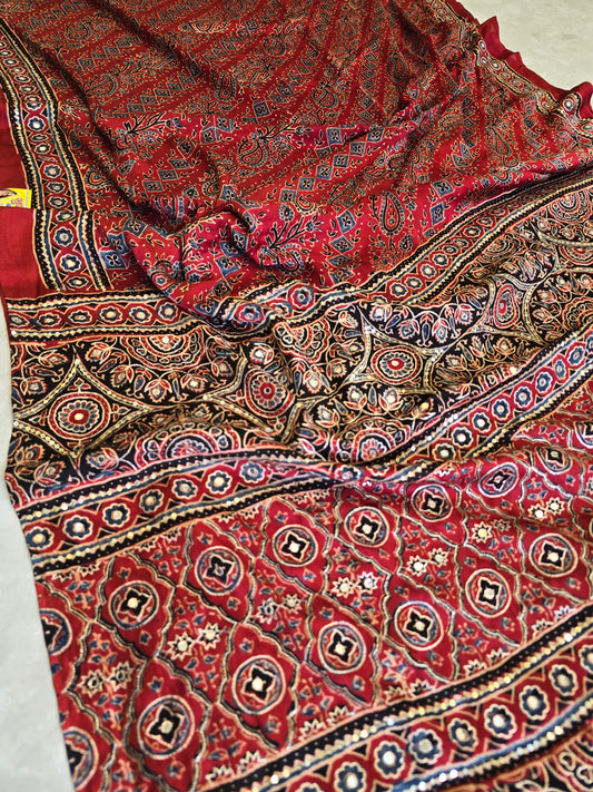 Ajarakh Saree