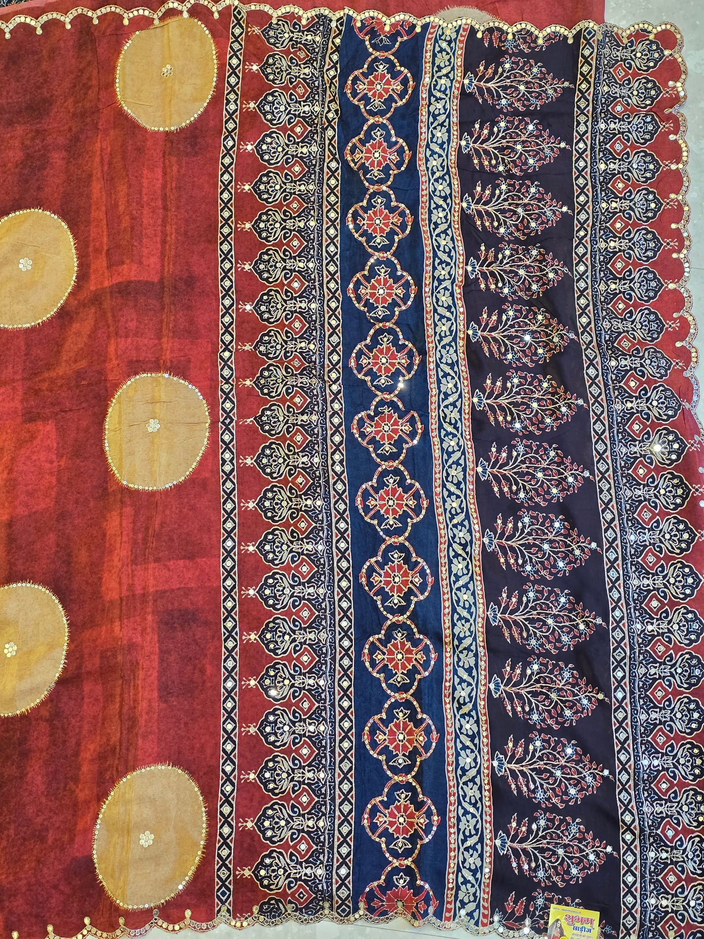 Ajarakh Saree