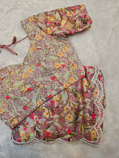 Pure Crepe Saree
