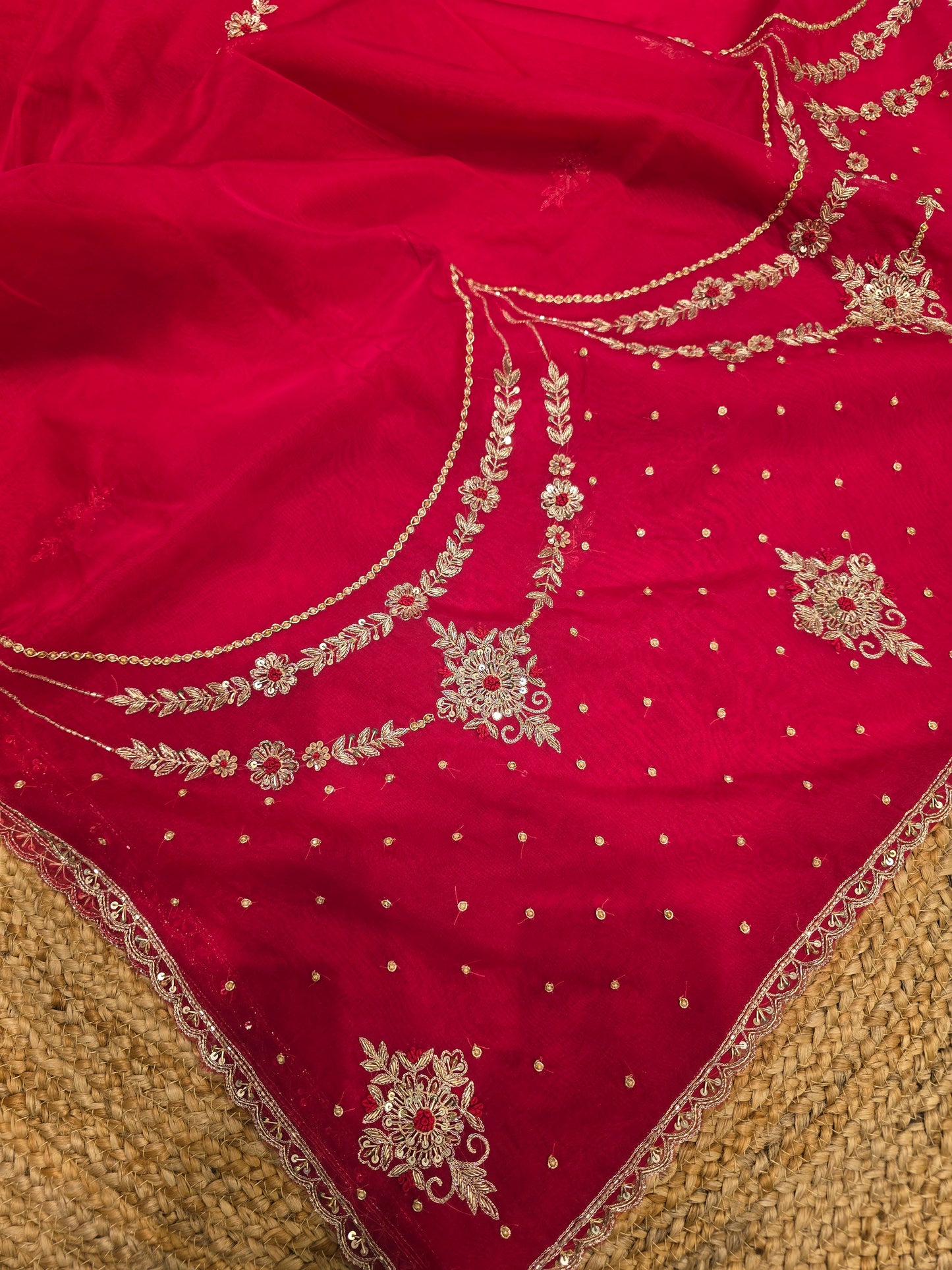 Organza Vintage Saree