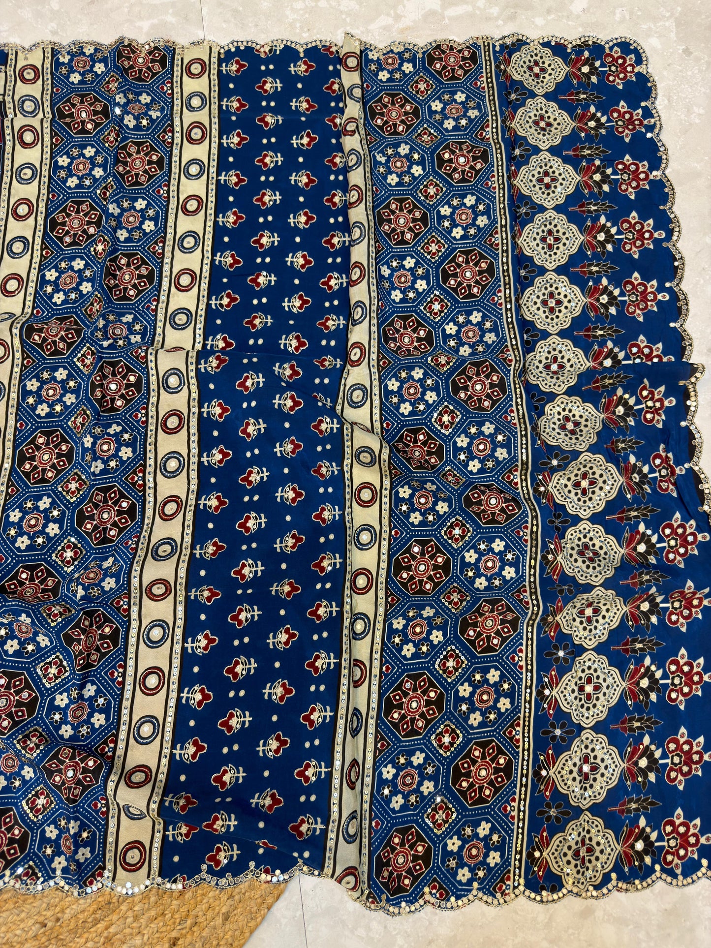 Ajarakh Saree
