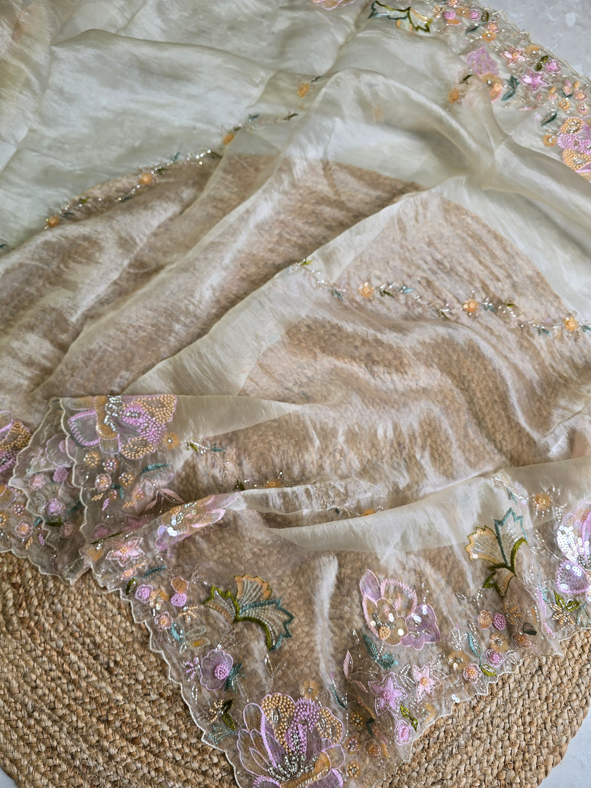 Tissue Saree