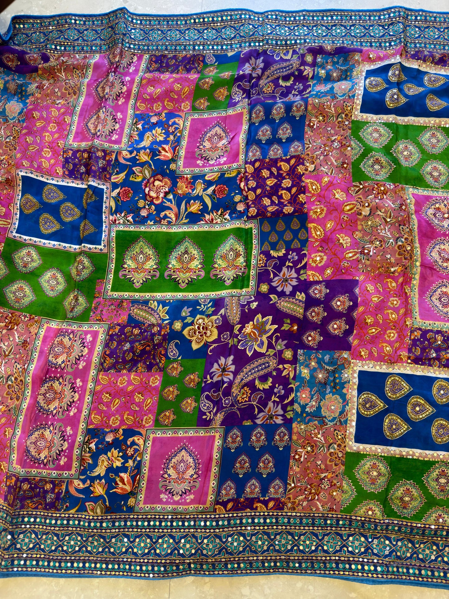 Pure Crepe Silk Saree