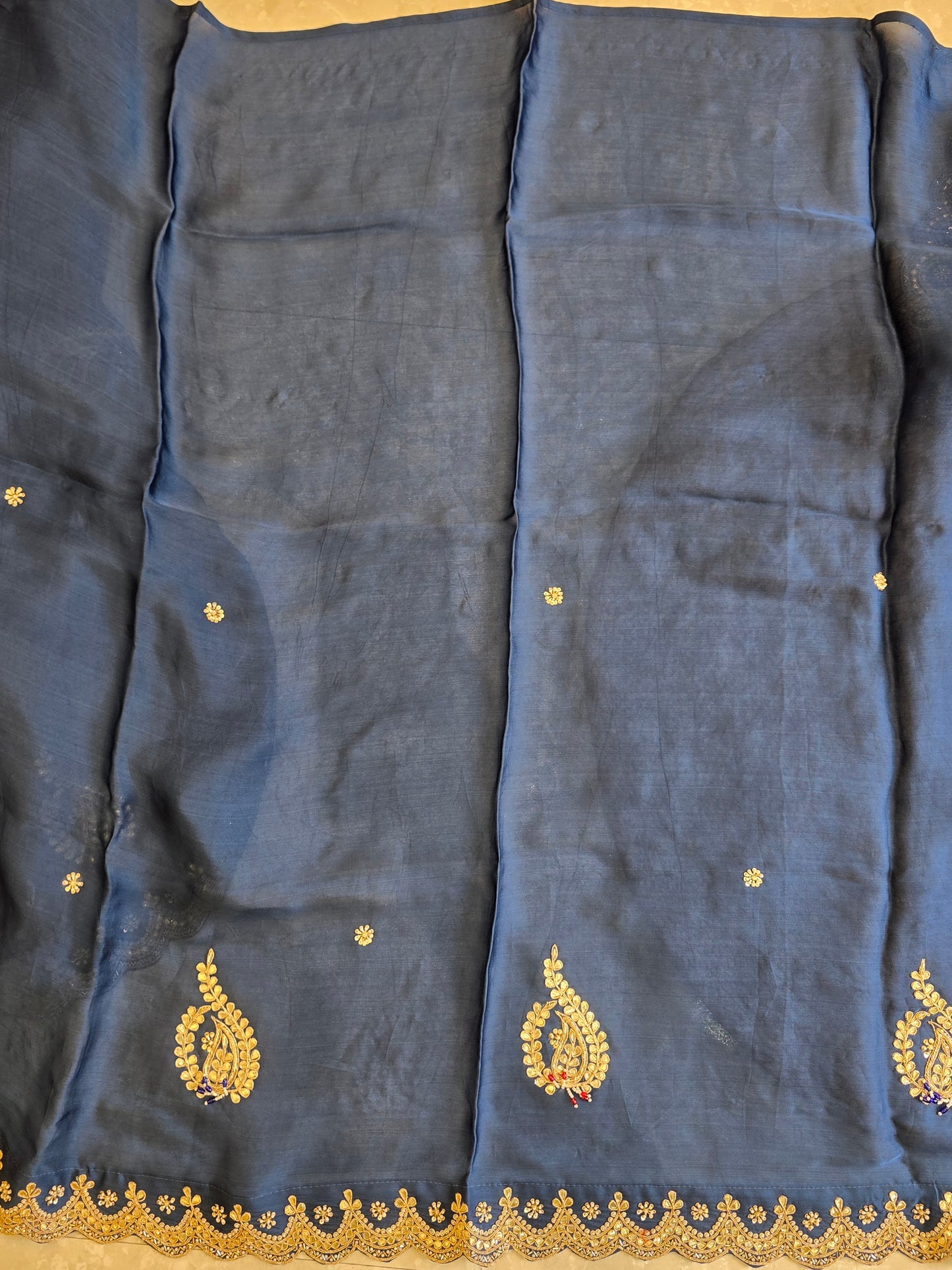 Designer Ajarakh Blouse Concept
