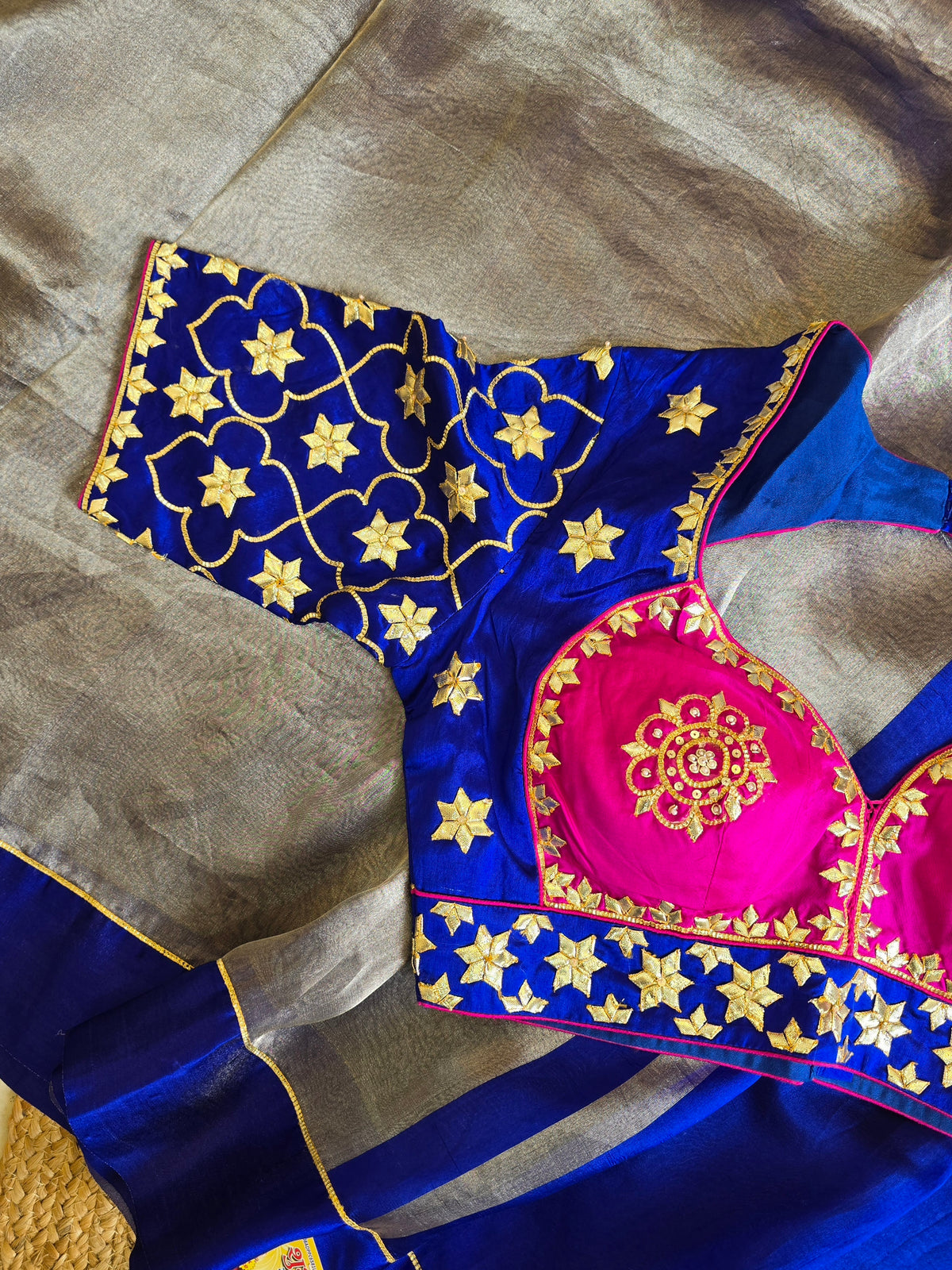Pure Tissue Aangi Blouse Saree