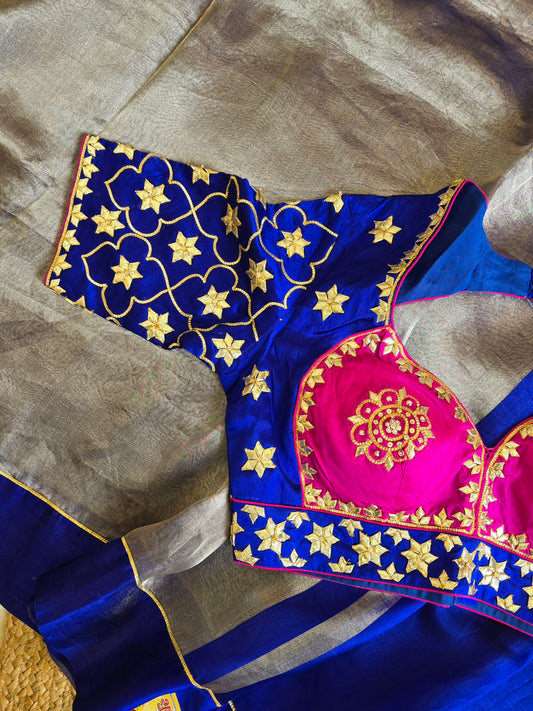Pure Tissue Aangi Blouse Saree