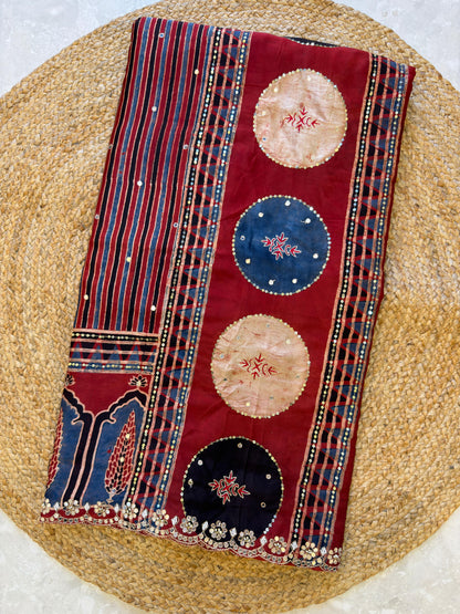 Ajarakh Saree