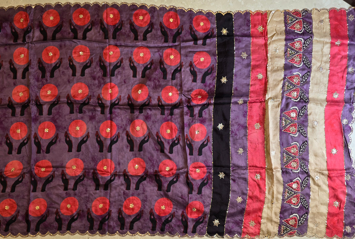 Traditional Block Print Saree