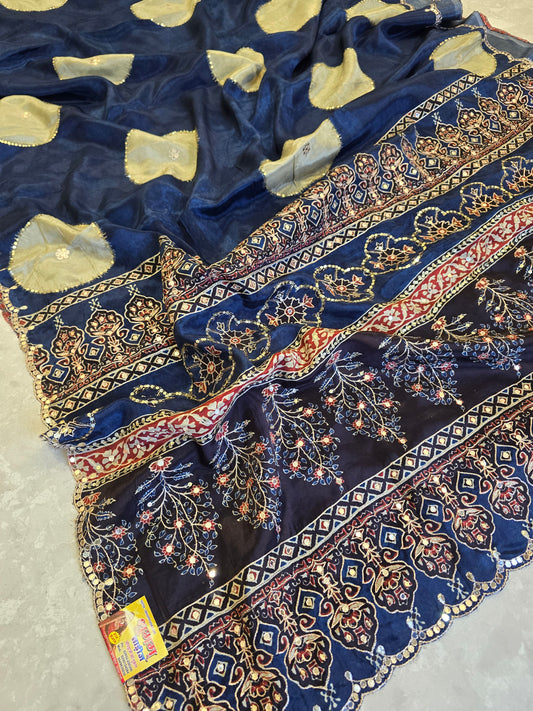 Ajarakh Saree