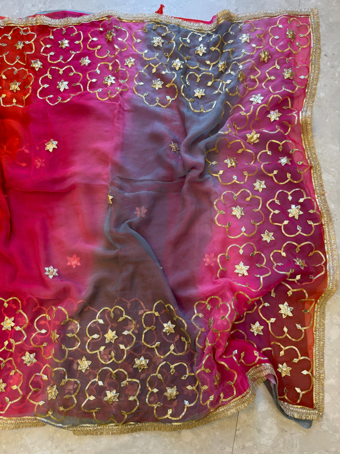 Kachi Gota Saree