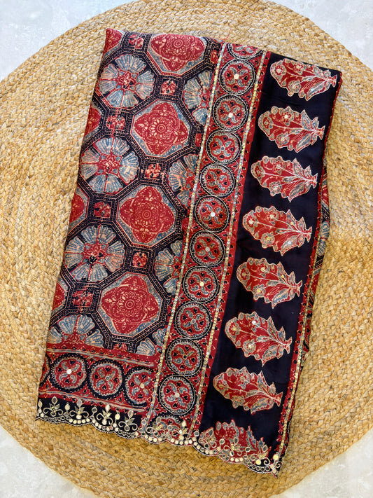 Ajarakh Saree
