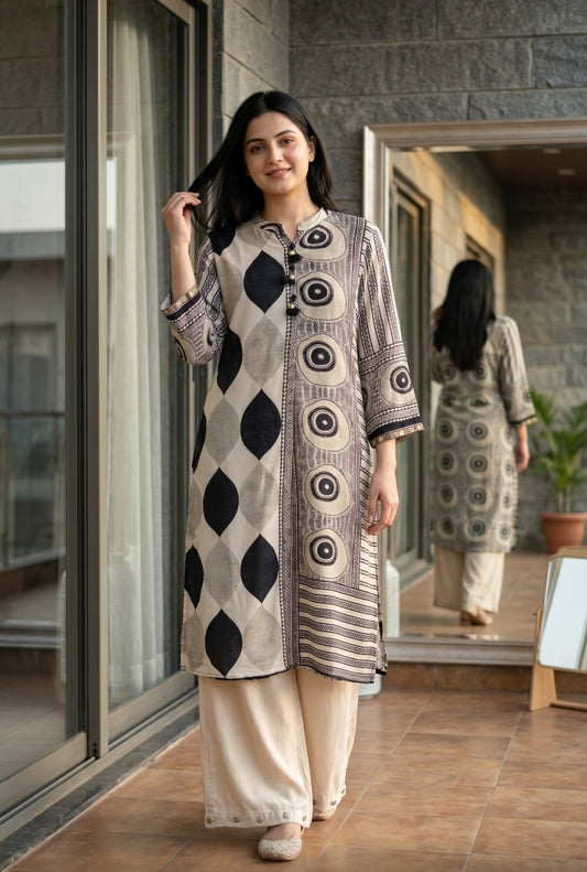 Ajarakh 2 Piece Set