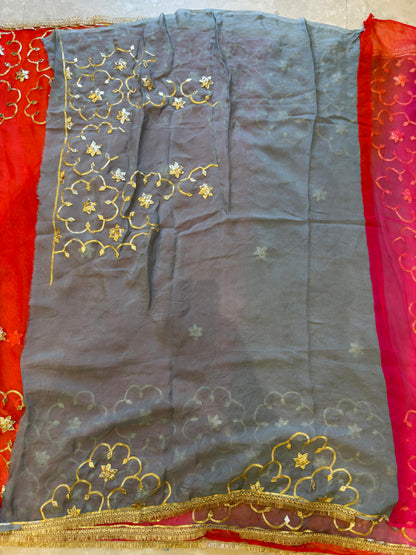 Kachi Gota Saree