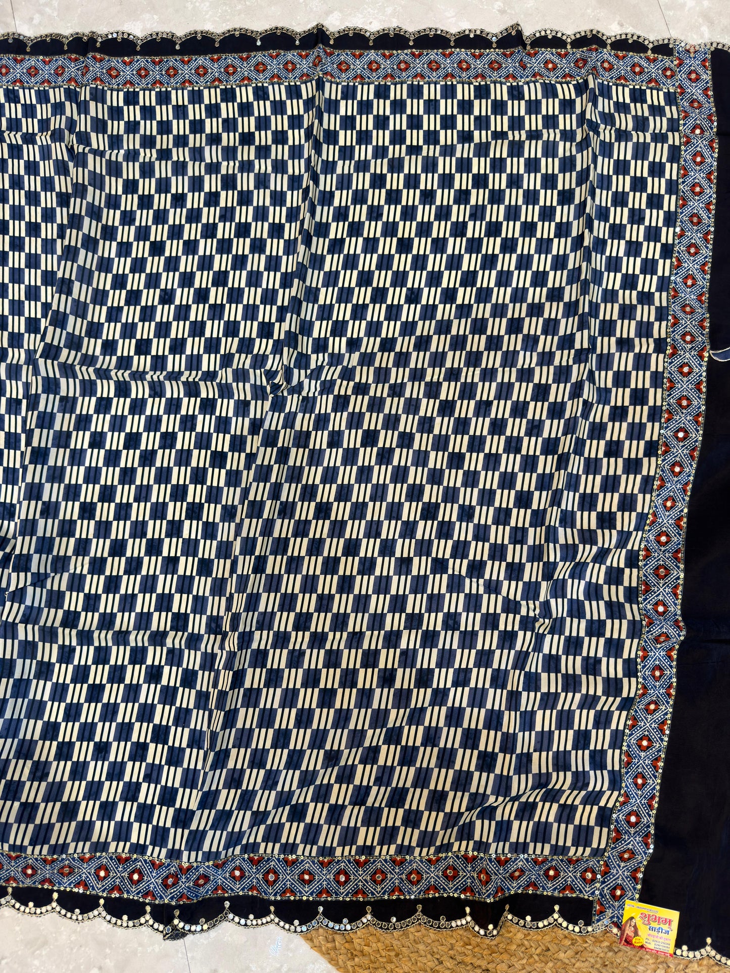 Ajarakh Saree