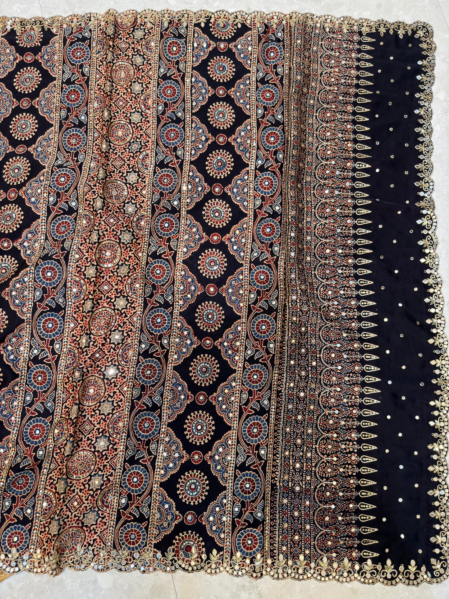 Ajarakh Saree
