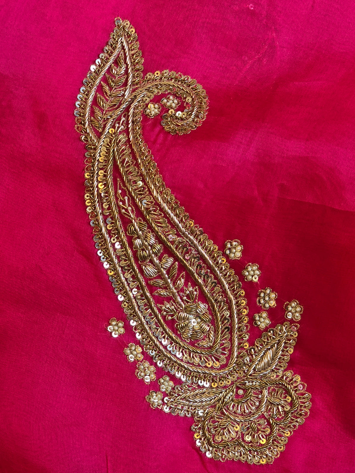 Pure Kora Silk Heavy Blouse Saree