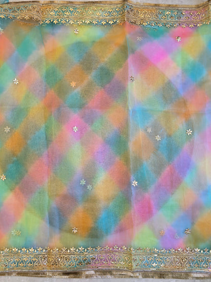 Multicolor Lehriya