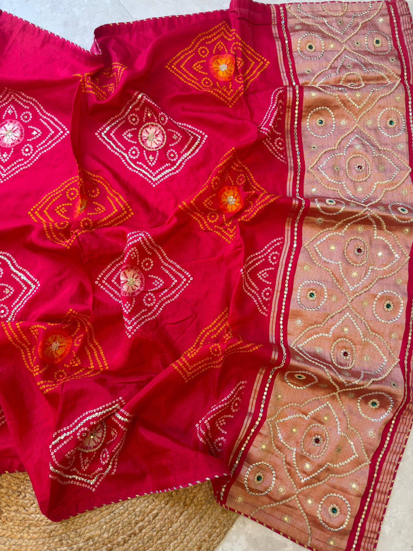 Bandhani Handwork