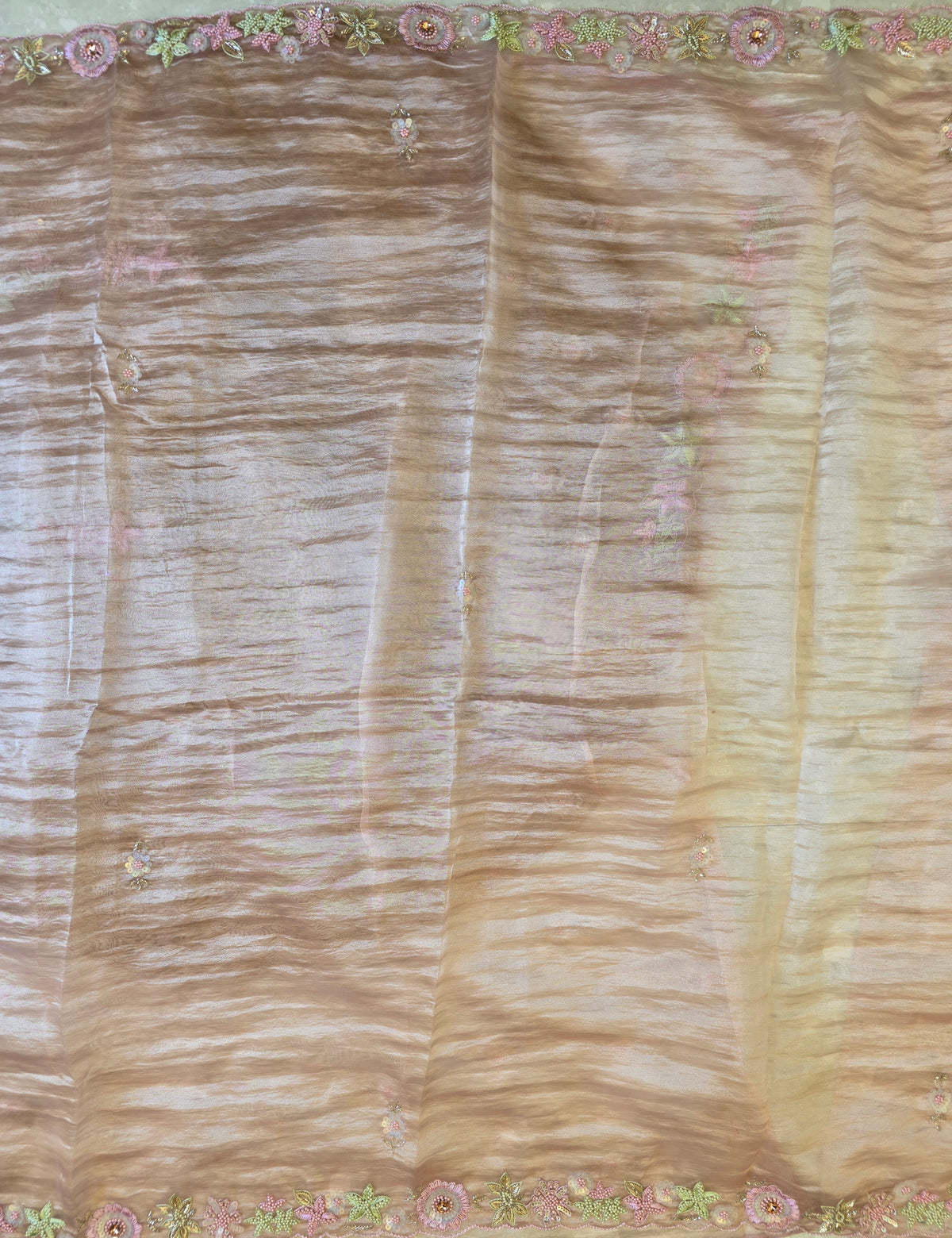 Tissue Saree For Sangeet And Carnival - 2