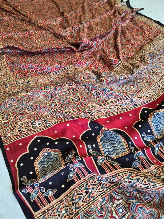 Ajarakh Saree