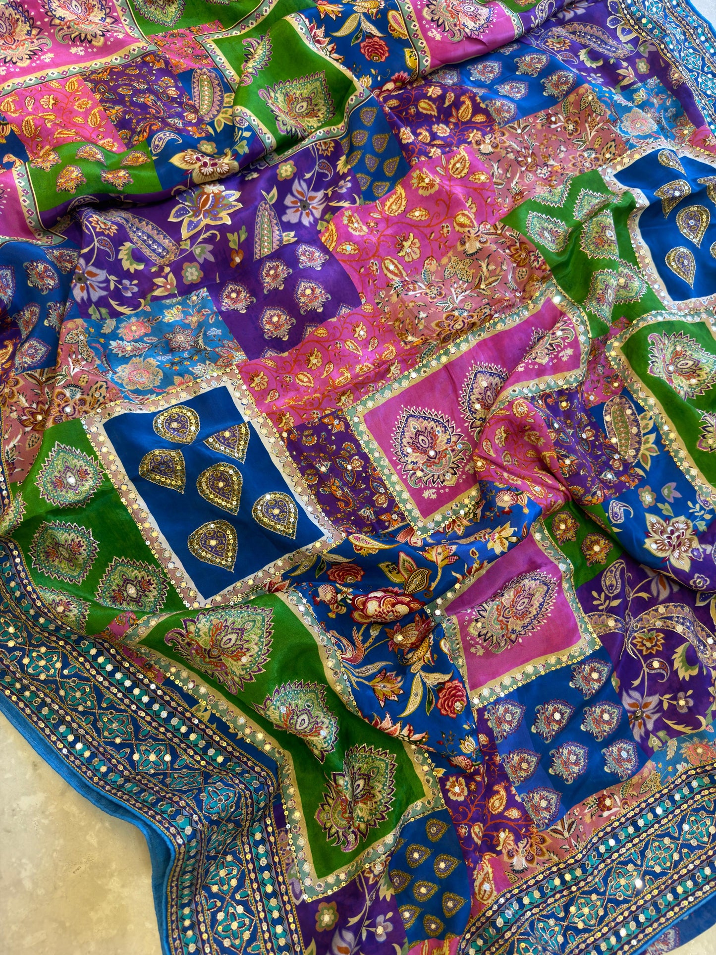 Pure Crepe Silk Saree