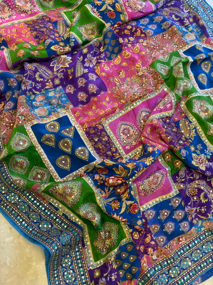 Pure Crepe Silk Saree