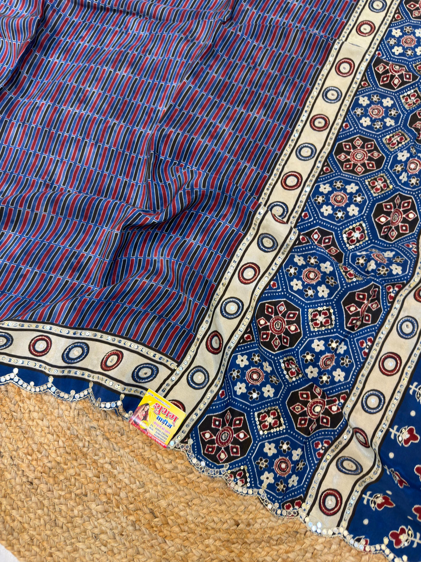 Ajarakh Saree