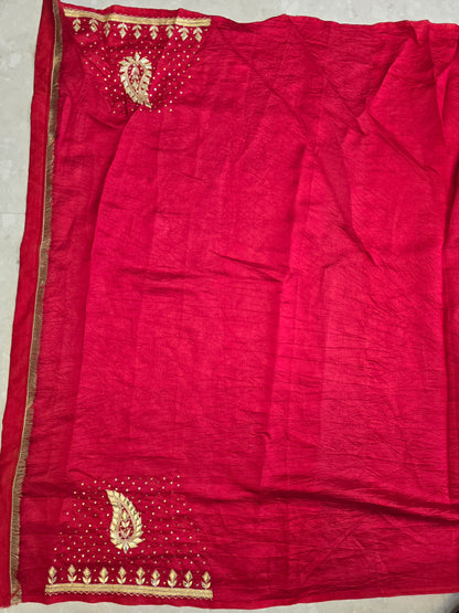 Charkhi Gota Saree