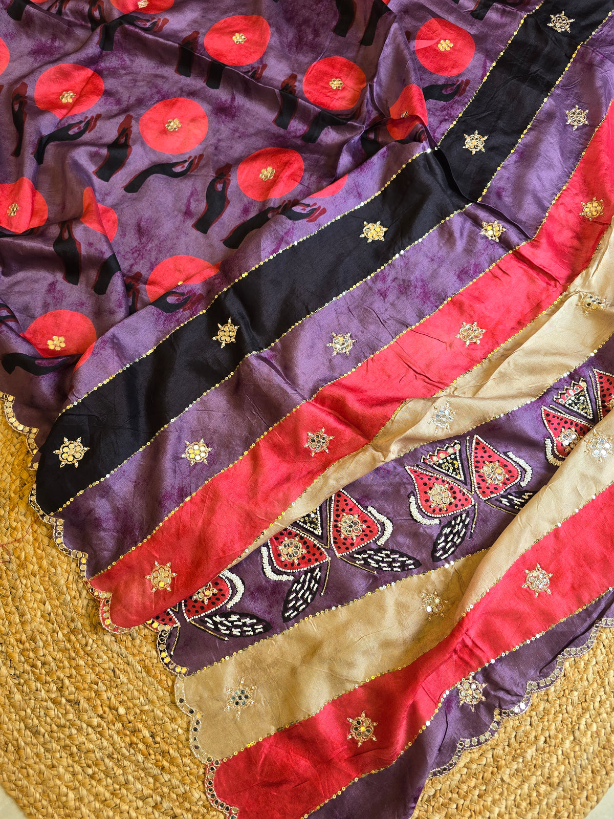 Traditional Block Print Saree