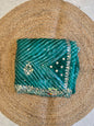Pure Kora Silk Lehriya Saree