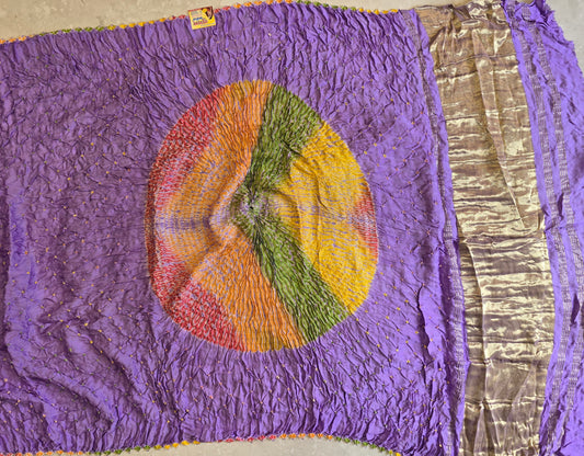 Bandhani x Sibori Saree