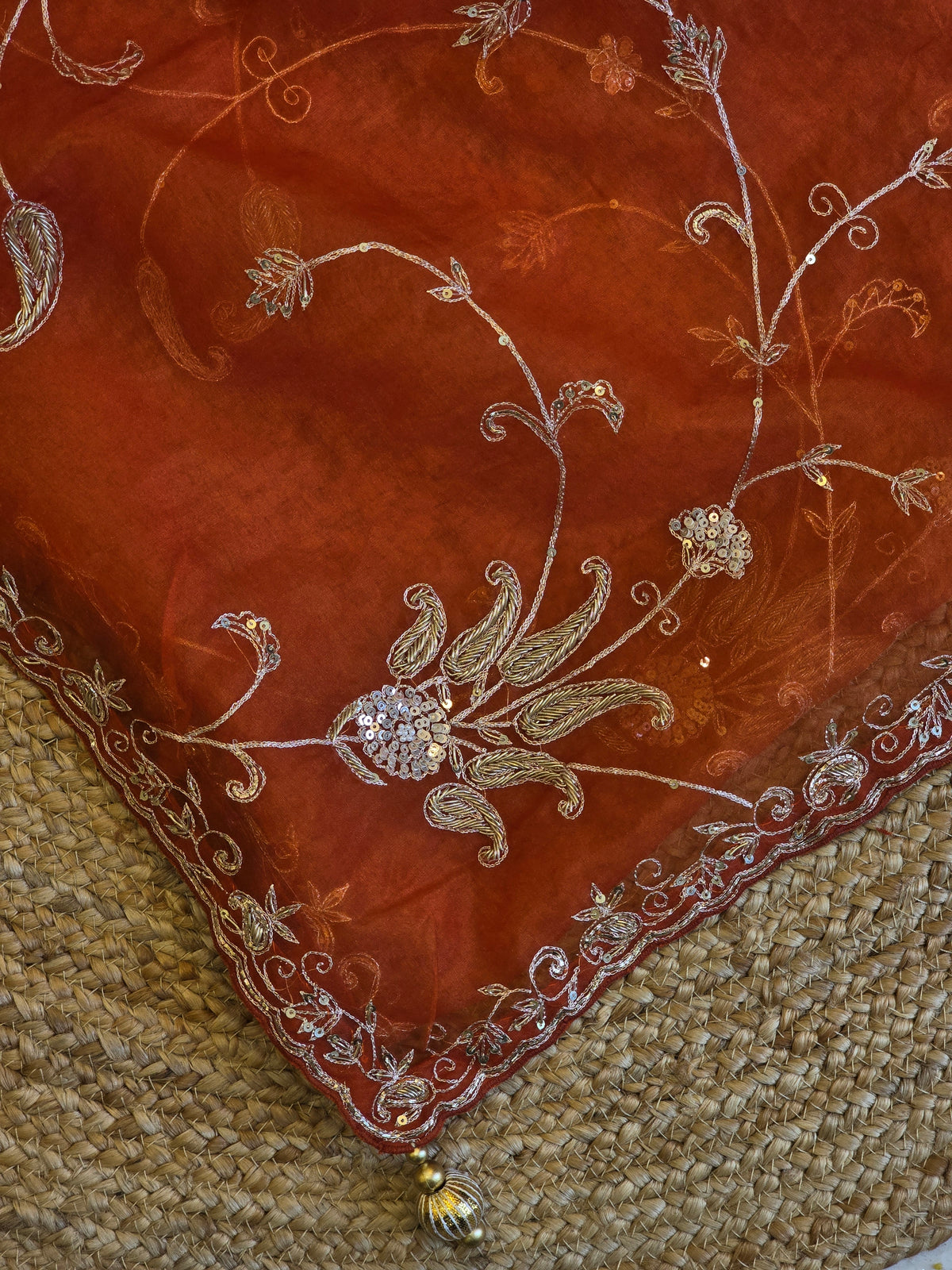 Organza Jaal Saree