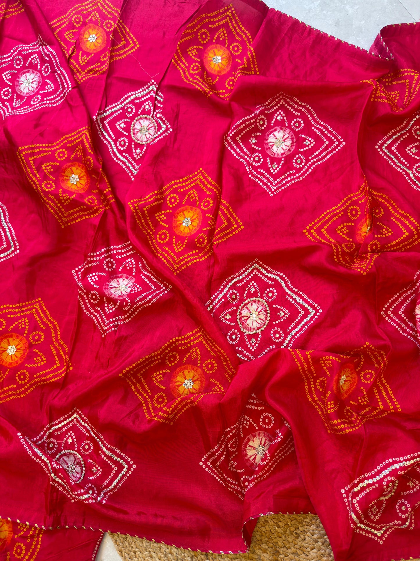 Bandhani Handwork