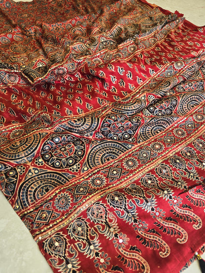 Ajarakh Saree