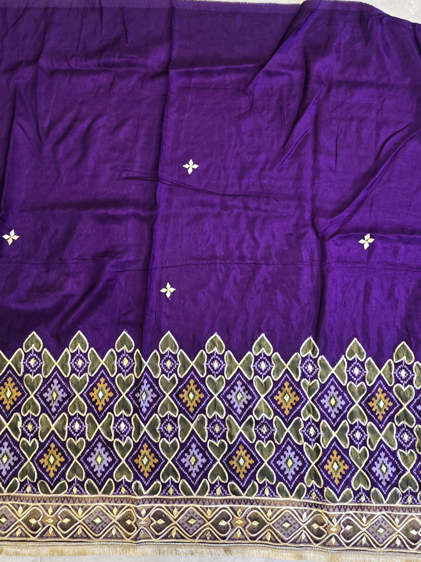 Patola x Charkhi Gota Saree