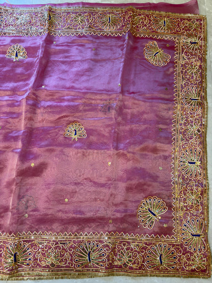 Charkhi gota saree