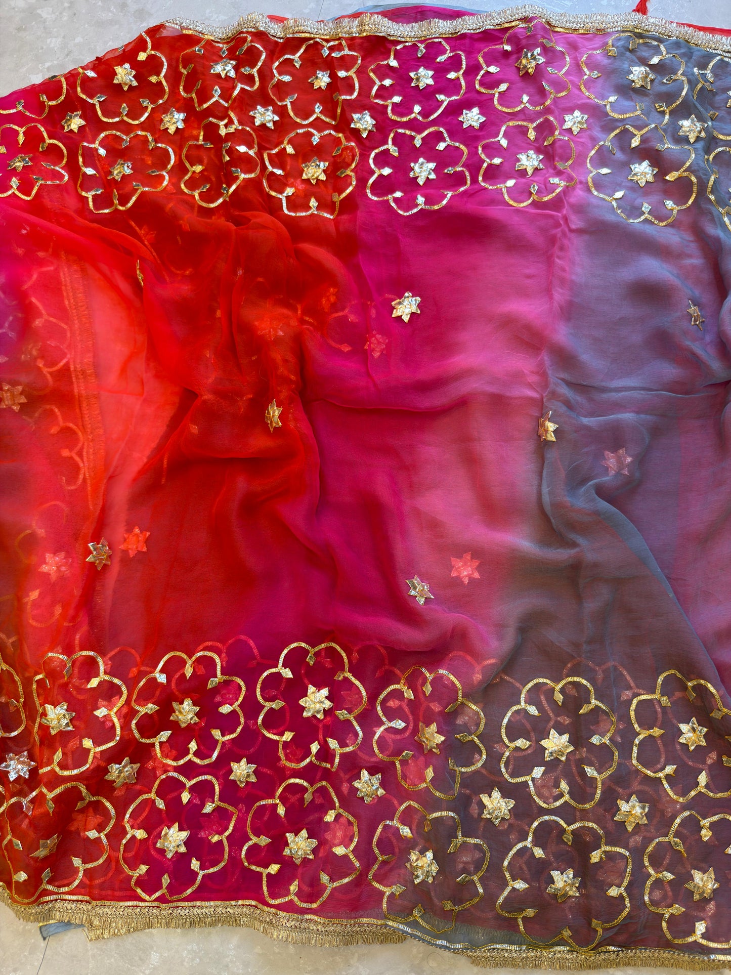 Kachi Gota Saree