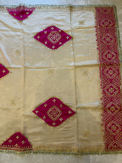 Charkhi Gota Saree