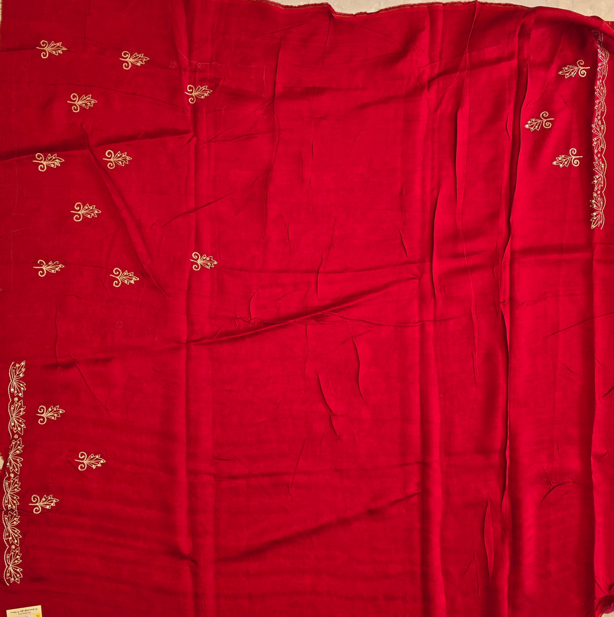 Vintage Work Saree