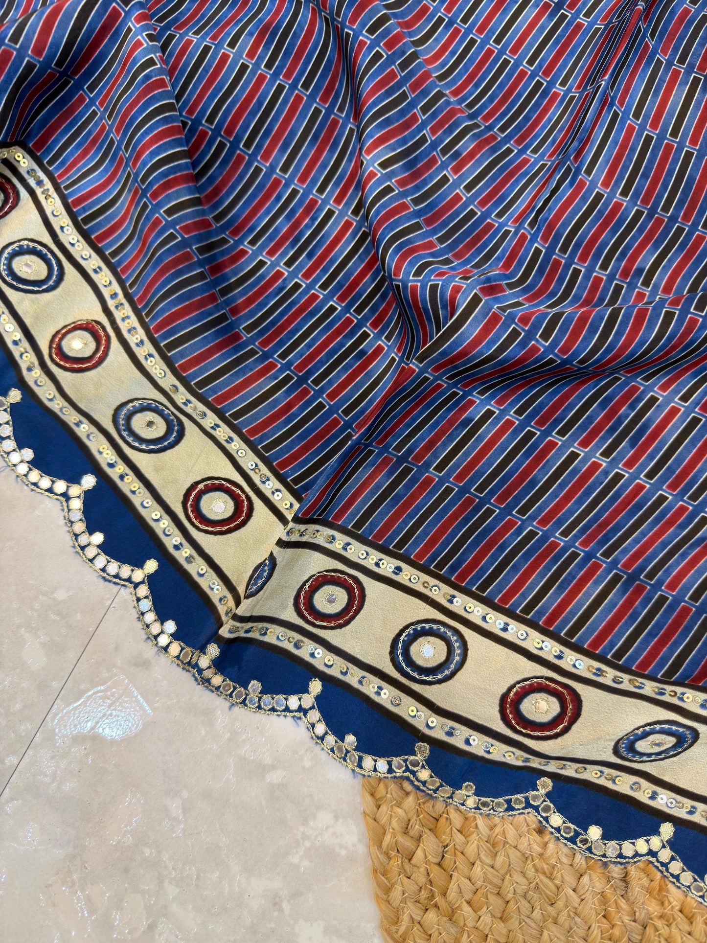 Ajarakh Saree
