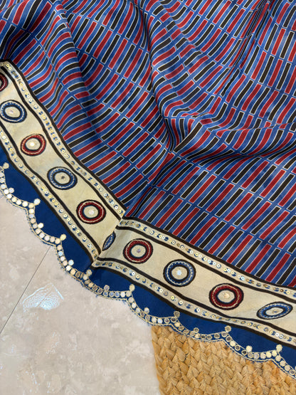 Ajarakh Saree